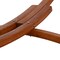 Deko Living Outdoor Cedar Wood Hammock with White Textilene Fabric COP20208WHT - alternate 7
